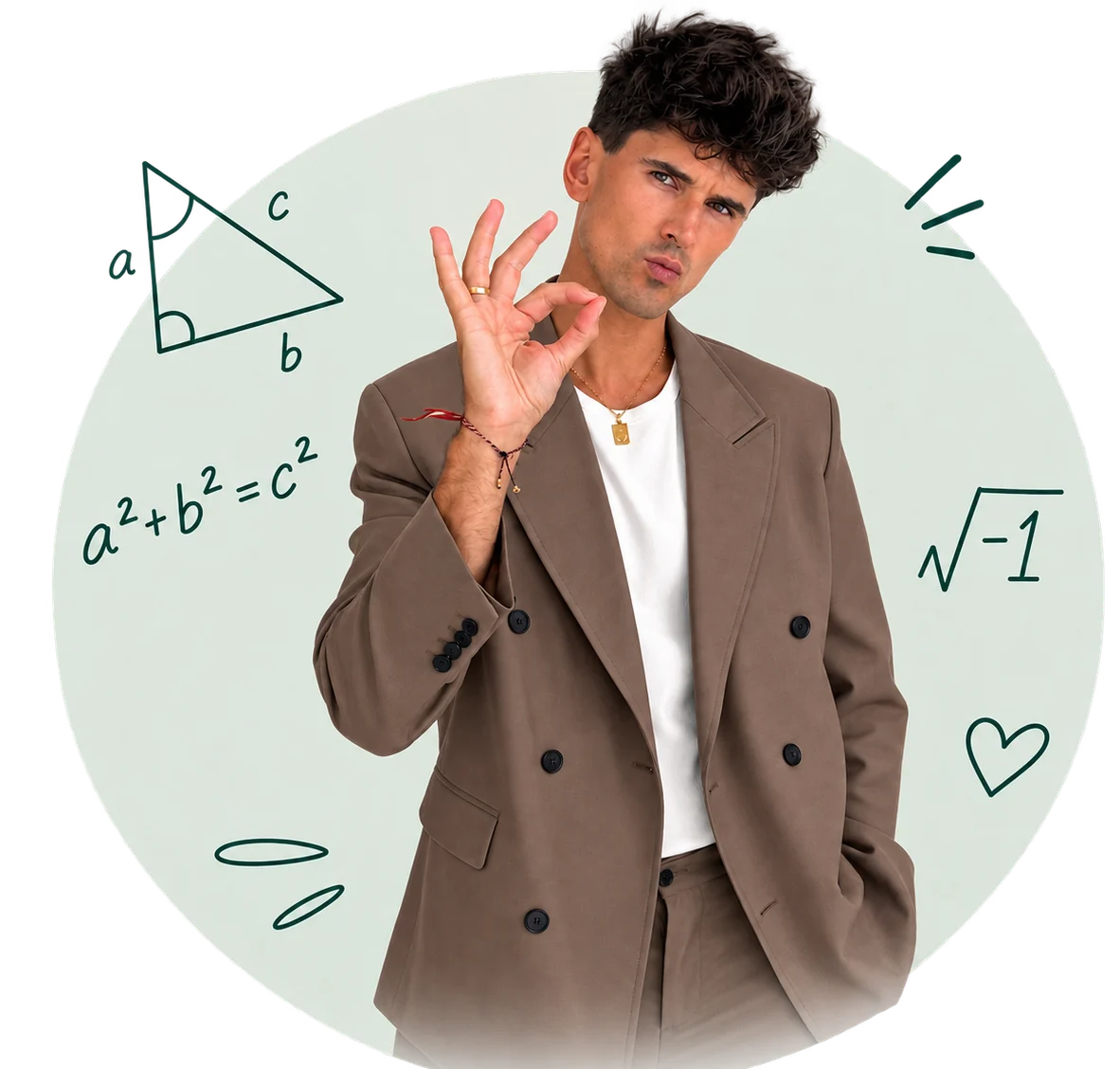 Franek Augustyniak - nauczyciel matematyki